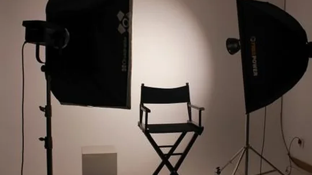 Espace studio pour une séance photo ou une production vidéo