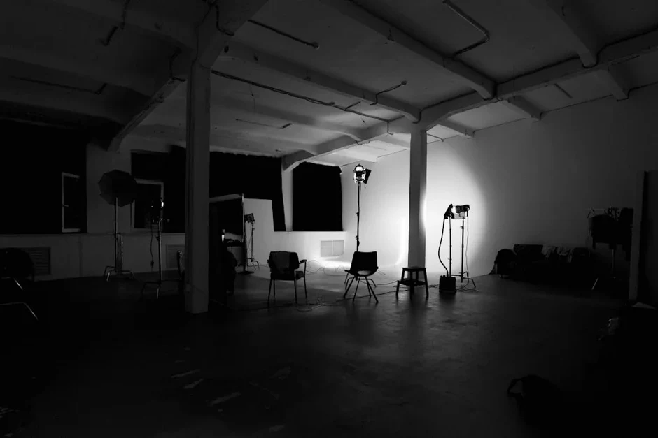 Espace studio pour une séance photo ou une production vidéo