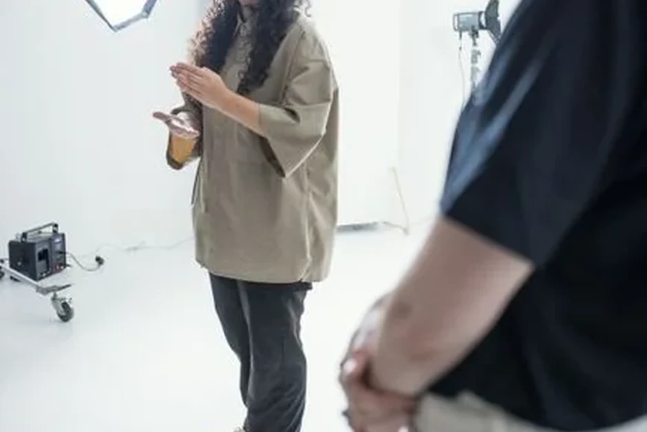 Espace studio pour une séance photo ou une production vidéo